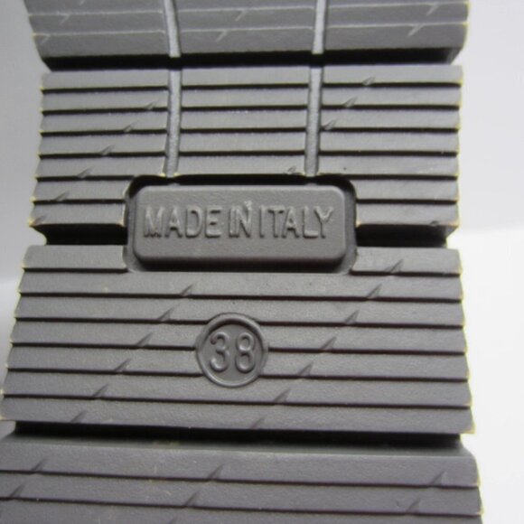 IMAC Vera Pelle Ankle Boot Women's EU38/US 7.5 Made in Italian/with side‎ zip - Picture 10 of 12